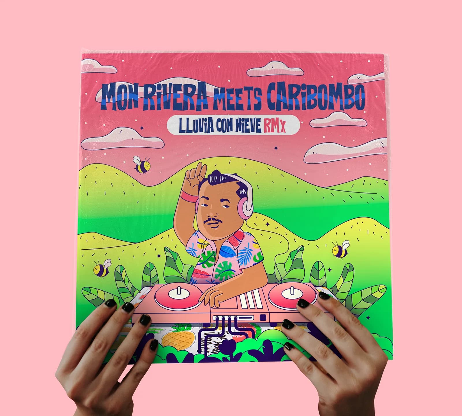 Mon Rivera Meets Caribombo, detail 3